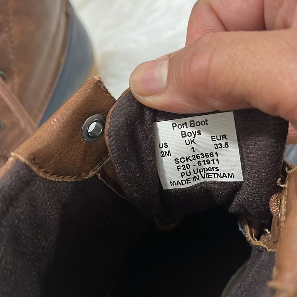 SPERRY WINTER BOOTS SIZE 2M - Picture 7 of 9
